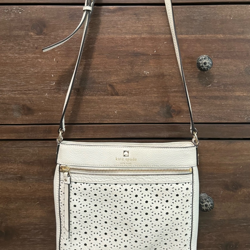 Kate Spade Cream Crossbody Bag